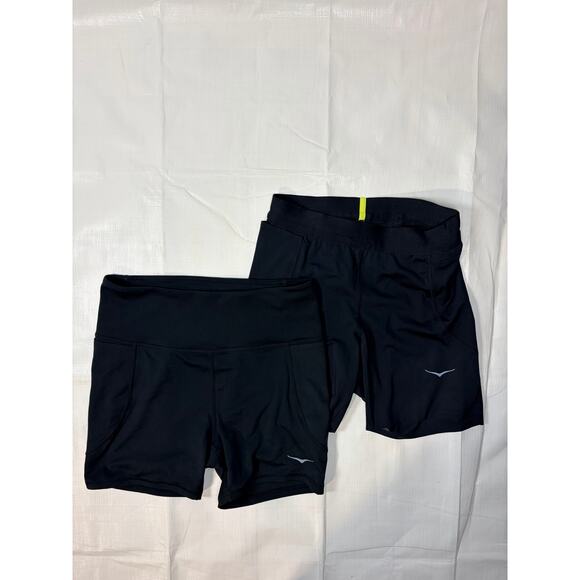 Pair of Hoka Running Shorts Sz M-Novafly 6'' Knit Short-Elaro 5